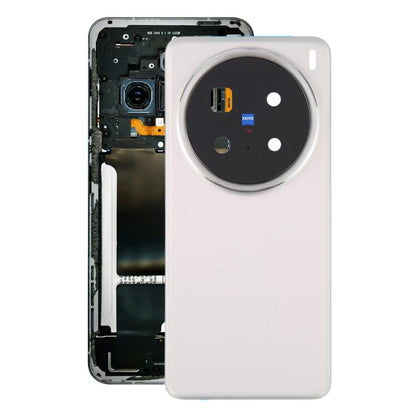 For vivo X200 Pro 5G Original Back Cover with Camera Lens Cover(Titanium) - Back Cover by buy2fix | Online Shopping UK | buy2fix