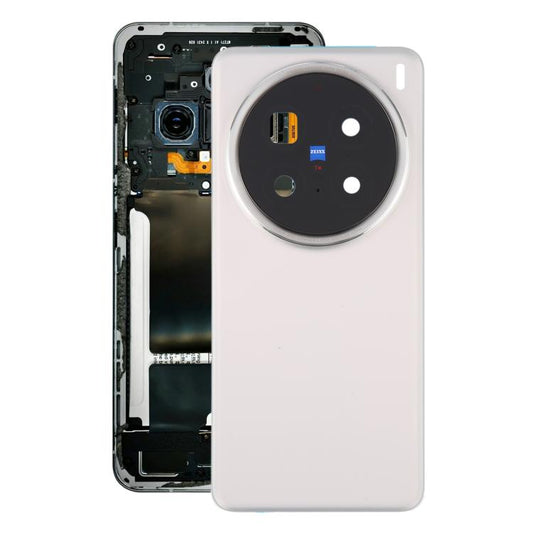 For vivo X200 Pro 5G Original Back Cover with Camera Lens Cover(Titanium) - Back Cover by buy2fix | Online Shopping UK | buy2fix