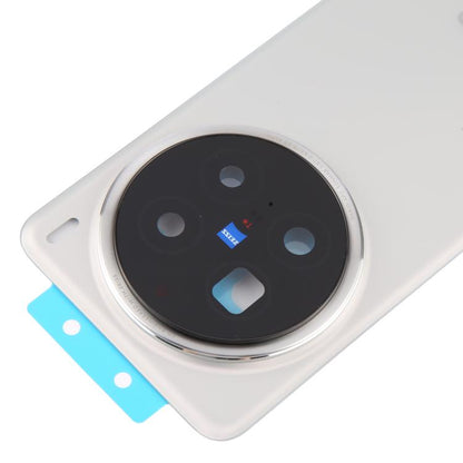 For vivo X200 Pro 5G Original Back Cover with Camera Lens Cover(Titanium) - Back Cover by buy2fix | Online Shopping UK | buy2fix