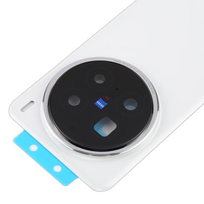 For vivo X200 Pro 5G Original Back Cover with Camera Lens Cover(White) - Back Cover by buy2fix | Online Shopping UK | buy2fix