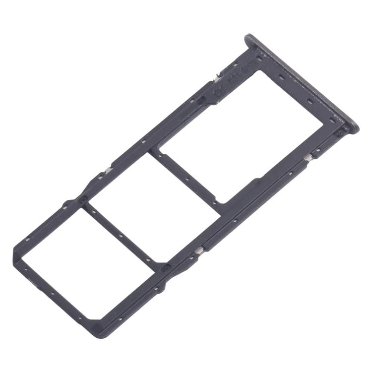 For Nokia 5.3 Original SIM Card Tray + SIM Card Tray + Micro SD Card Tray (Black) - Card Tray by buy2fix | Online Shopping UK | buy2fix