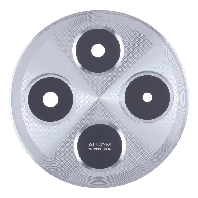 For Xiaomi Redmi 14R 5G Back Camera Lens (Silver) - Camera by buy2fix | Online Shopping UK | buy2fix