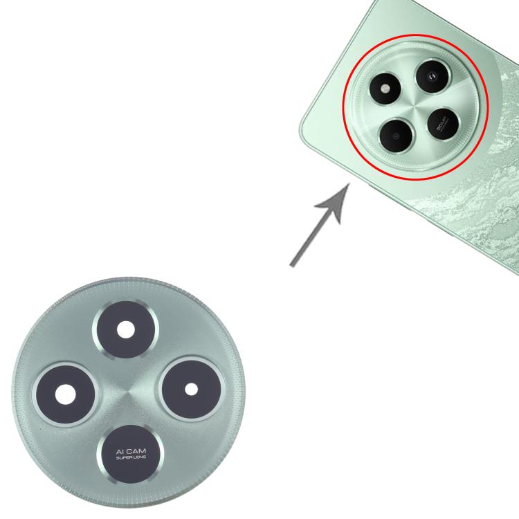 For Xiaomi Poco C75 Back Camera Lens (Green) - Camera by buy2fix | Online Shopping UK | buy2fix