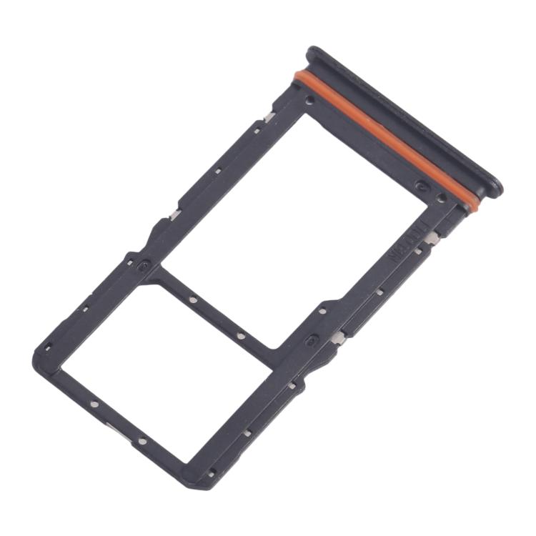 For Xiaomi Redmi 13 5G 10pcs SIM Card Tray + SIM Card Tray / Micro SD Card Tray (Black) - Card Tray by buy2fix | Online Shopping UK | buy2fix