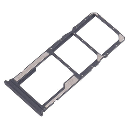 For Xiaomi Poco C75 10pcs SIM Card Tray + SIM Card Tray + Micro SD Card Tray (Black) - Card Tray by buy2fix | Online Shopping UK | buy2fix