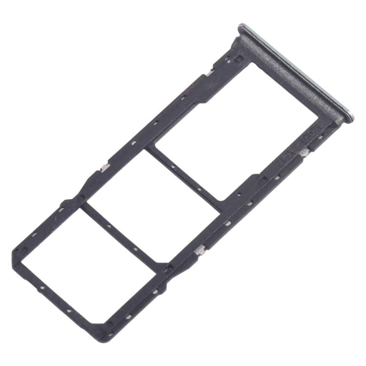 For Xiaomi Poco C75 10pcs SIM Card Tray + SIM Card Tray + Micro SD Card Tray (Green) - Card Tray by buy2fix | Online Shopping UK | buy2fix