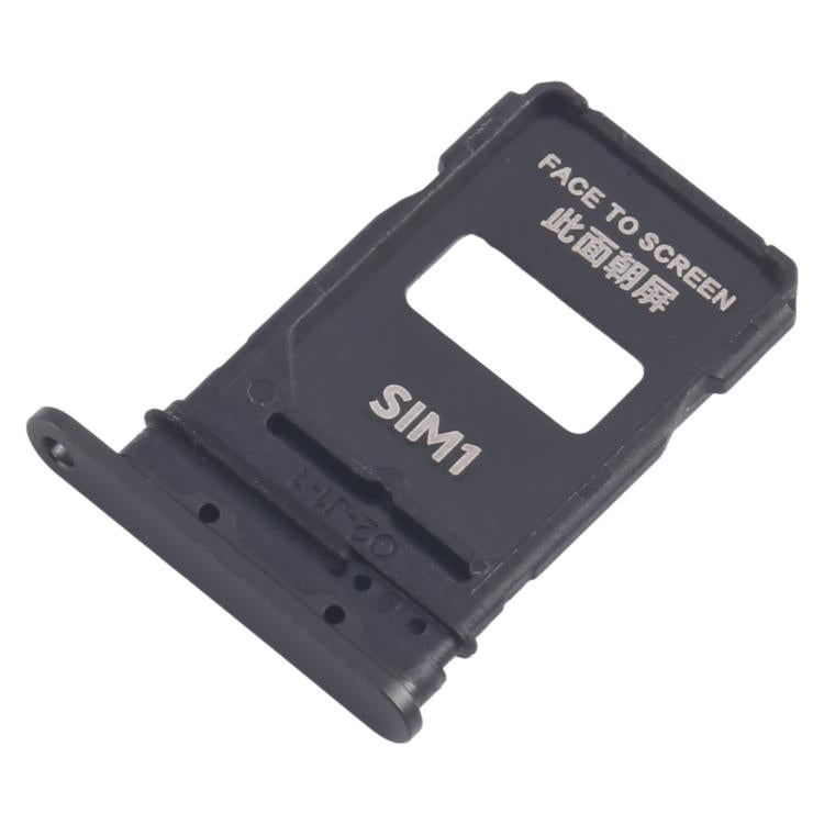 For Xiaomi 15 Pro 10pcs SIM Card Tray + SIM Card Tray (Black) - Card Tray by buy2fix | Online Shopping UK | buy2fix