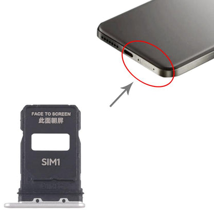 For Xiaomi 15 Pro 10pcs SIM Card Tray + SIM Card Tray (White) - Card Tray by buy2fix | Online Shopping UK | buy2fix