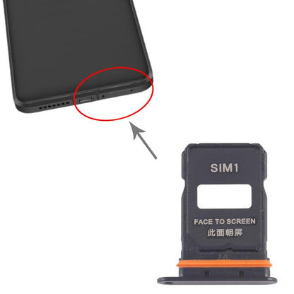 For Xiaomi 15 Ultra 10pcs SIM Card Tray + SIM Card Tray (Black) - Card Tray by buy2fix | Online Shopping UK | buy2fix