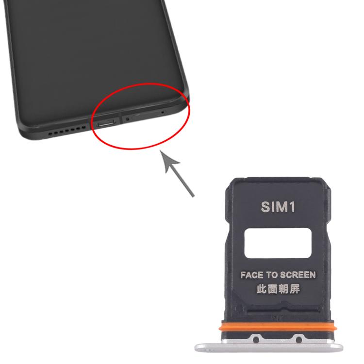 For Xiaomi 15 Ultra 10pcs SIM Card Tray + SIM Card Tray (White) - Card Tray by buy2fix | Online Shopping UK | buy2fix