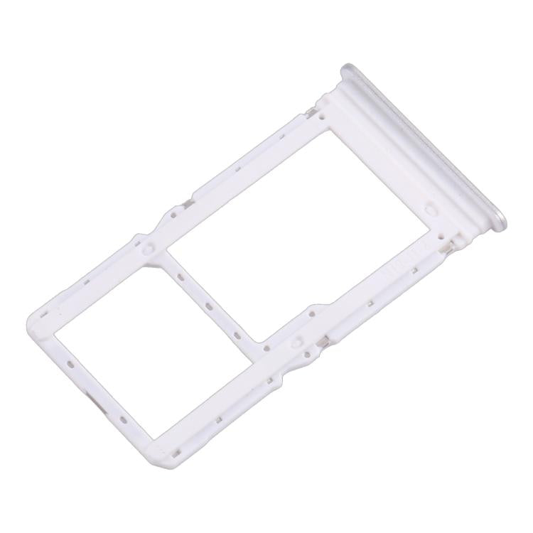 For Xiaomi Poco M6 Plus 10pcs SIM Card Tray + SIM Card Tray / Micro SD Card Tray (Silver) - Card Tray by buy2fix | Online Shopping UK | buy2fix