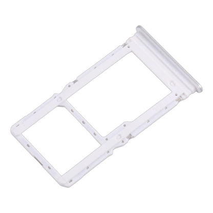 For Xiaomi Poco M6 Plus 10pcs SIM Card Tray + SIM Card Tray / Micro SD Card Tray (Silver) - Card Tray by buy2fix | Online Shopping UK | buy2fix