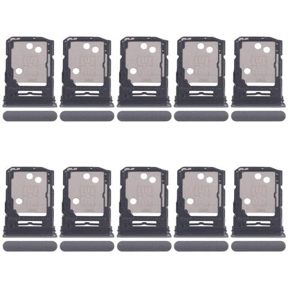 For Xiaomi Redmi A3 4G 10pcs SIM Card Tray + SIM Card Tray (Black) - Card Tray by buy2fix | Online Shopping UK | buy2fix