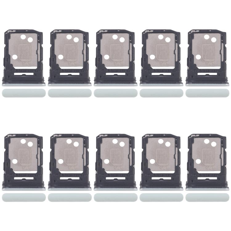 For Xiaomi Redmi A3 4G 10pcs SIM Card Tray + SIM Card Tray (Green) - Card Tray by buy2fix | Online Shopping UK | buy2fix