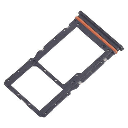 For Xiaomi Redmi Note 13R 10pcs SIM Card Tray + SIM Card Tray / Micro SD Card Tray (Black) - Card Tray by buy2fix | Online Shopping UK | buy2fix