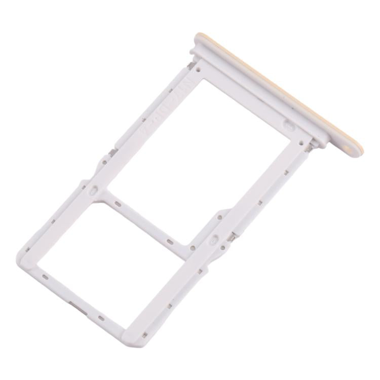For Xiaomi Poco X6 Neo 5G 10pcs SIM Card Tray + SIM Card Tray / Micro SD Card Tray (Gold) - Card Tray by buy2fix | Online Shopping UK | buy2fix