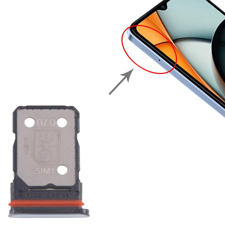 For Xiaomi Redmi A3 Pro 10pcs SIM Card Tray + SIM Card Tray (Blue) - Card Tray by buy2fix | Online Shopping UK | buy2fix