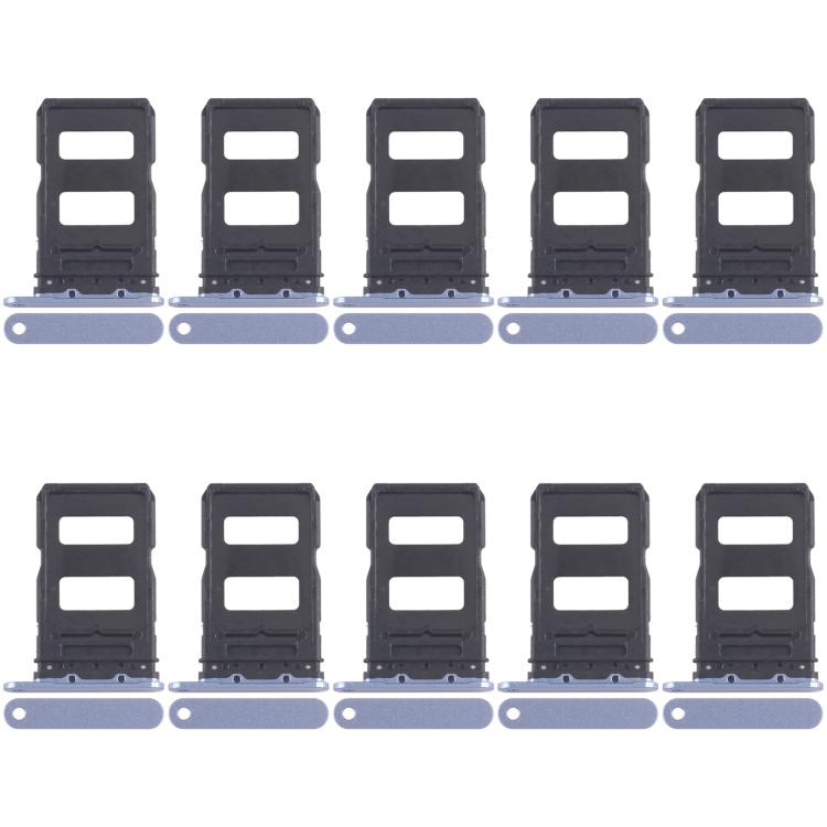 For Xiaomi 14 Ultra 10pcs SIM Card Tray + SIM Card Tray (Blue) - Card Tray by buy2fix | Online Shopping UK | buy2fix