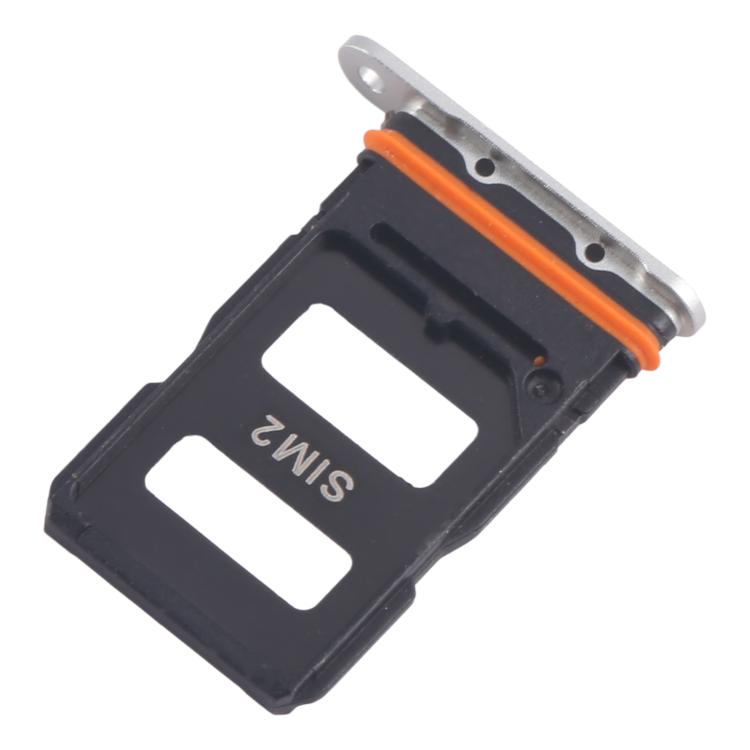 For Xiaomi 14 Ultra 10pcs SIM Card Tray + SIM Card Tray (Silver) - Card Tray by buy2fix | Online Shopping UK | buy2fix