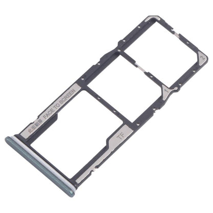 For Xiaomi Poco M6 Pro 4G 10pcs SIM Card Tray + SIM Card Tray + Micro SD Card Tray (Green) - Card Tray by buy2fix | Online Shopping UK | buy2fix