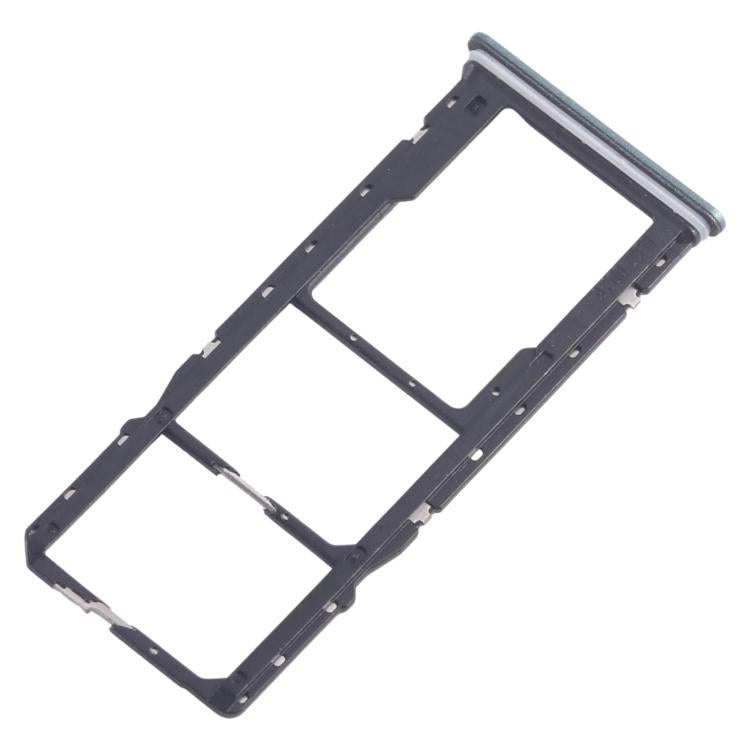 For Xiaomi Poco M6 Pro 4G 10pcs SIM Card Tray + SIM Card Tray + Micro SD Card Tray (Green) - Card Tray by buy2fix | Online Shopping UK | buy2fix