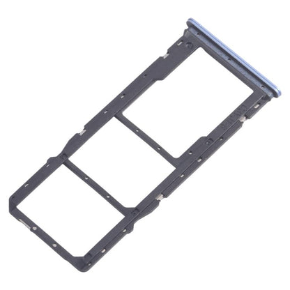 For Xiaomi Poco M6 Pro 4G 10pcs SIM Card Tray + SIM Card Tray + Micro SD Card Tray (Blue) - Card Tray by buy2fix | Online Shopping UK | buy2fix