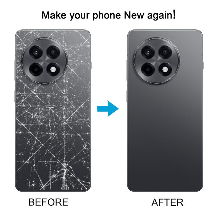 For OnePlus Ace 5 Ultra Original Transparent Back Cover with Camera Lens Cover(Gold) - Back Cover by buy2fix | Online Shopping UK | buy2fix