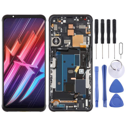 For ZTE nubia RedMagic 6 NX669J Original LCD Screen Digitizer Full Assembly with Frame (Black) - For ZTE by buy2fix | Online Shopping UK | buy2fix
