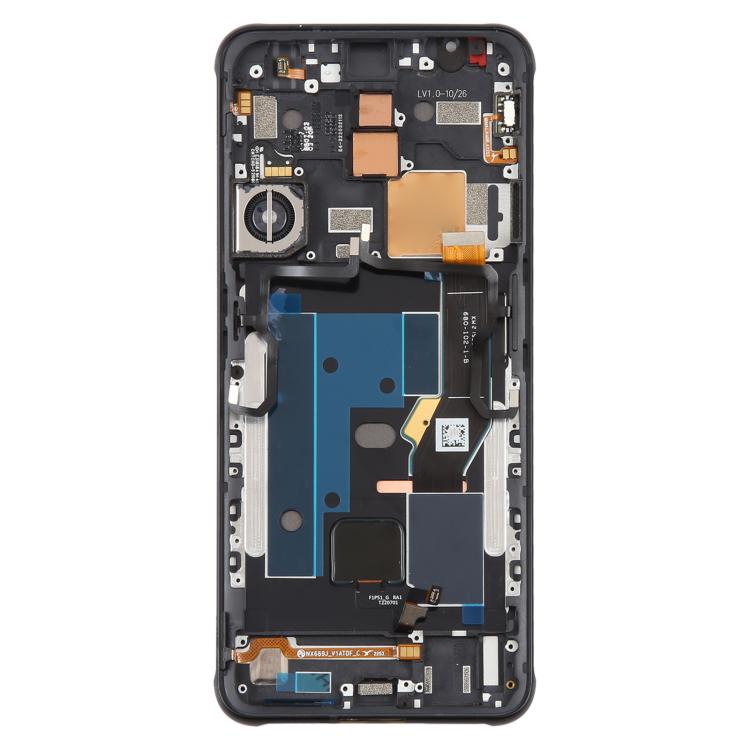 For ZTE nubia RedMagic 6 NX669J Original LCD Screen Digitizer Full Assembly with Frame (Black) - For ZTE by buy2fix | Online Shopping UK | buy2fix