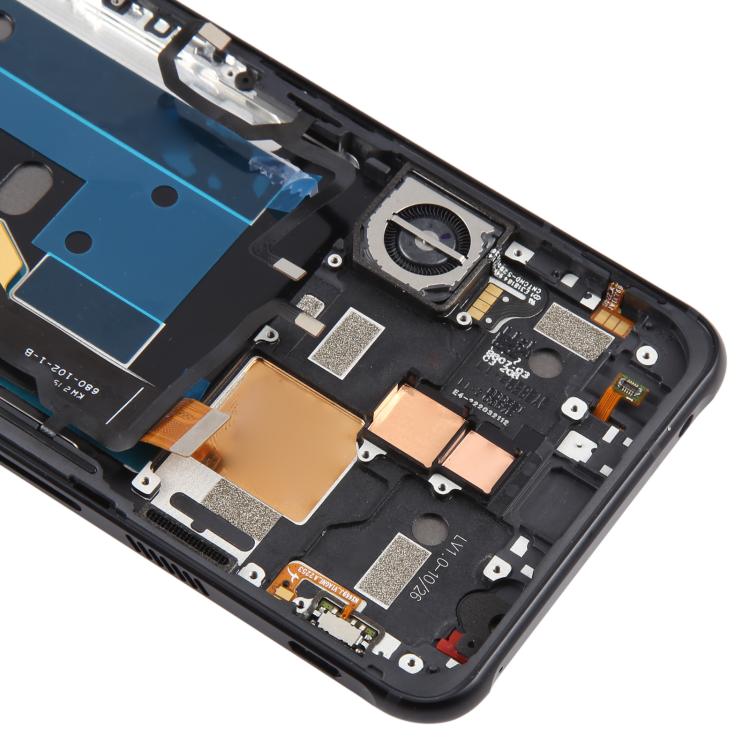 For ZTE nubia RedMagic 7 NX679J Original LCD Screen Digitizer Full Assembly with Frame (Black) - For ZTE by buy2fix | Online Shopping UK | buy2fix