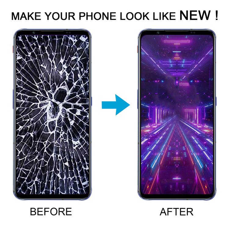 For ZTE nubia RedMagic 7 NX679J Original LCD Screen Digitizer Full Assembly with Frame (Black) - For ZTE by buy2fix | Online Shopping UK | buy2fix