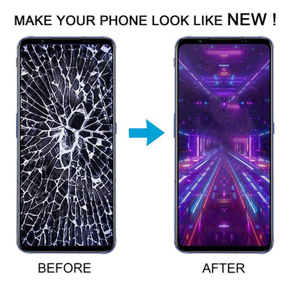 For ZTE nubia RedMagic 7 NX679J Original LCD Screen Digitizer Full Assembly with Frame (Black) - For ZTE by buy2fix | Online Shopping UK | buy2fix