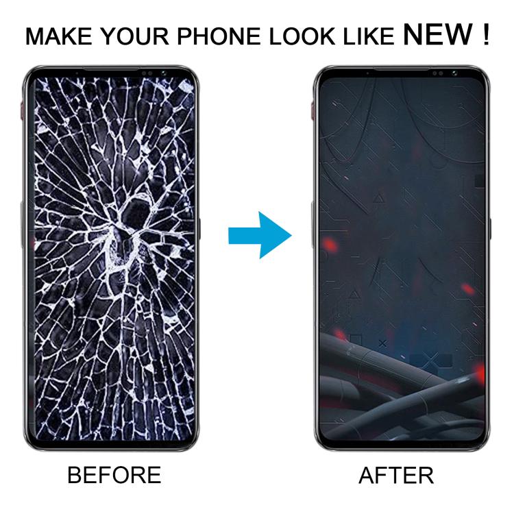 For ZTE nubia RedMagic 6s Pro NX669S Original LCD Screen Digitizer Full Assembly with Frame (Black) - For ZTE by buy2fix | Online Shopping UK | buy2fix