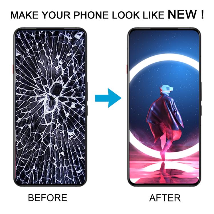 For ZTE nubia RedMagic 7 Pro NX709J Original LCD Screen Digitizer Full Assembly with Frame (Black) - For ZTE by buy2fix | Online Shopping UK | buy2fix