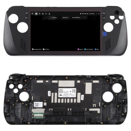 For Asus Rog Ally X 2024 Ally-RC72LA-NH007W Original LCD Screen Digitizer Full Assembly with Frame(Black)