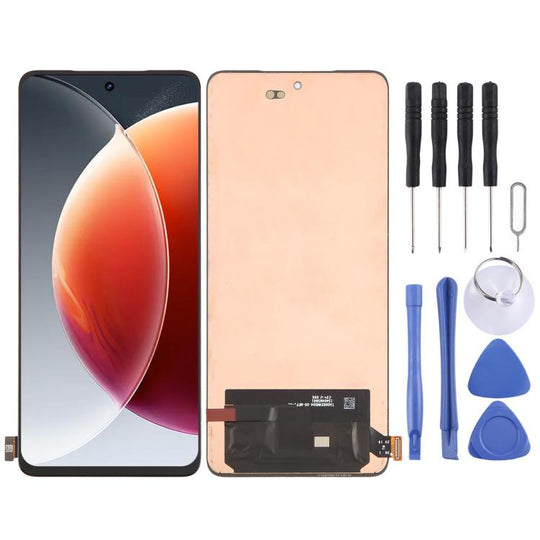 For Tecno Camon 30 Premier 5G CL9 Original LTPO AMOLED LCD Screen with Digitizer Full Assembly