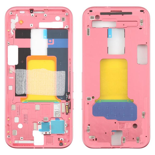 For Google Pixel 9a Original Middle Frame Bezel Plate (Pink)