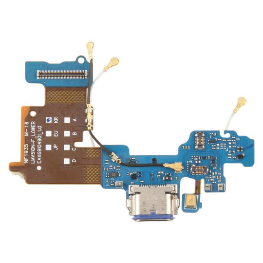 For LG G8X ThinQ KR Version Original Charging Port Board