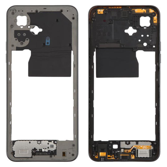 For Tecno Spark Go 2 KM4 Original Middle Frame Bezel Plate (Black)