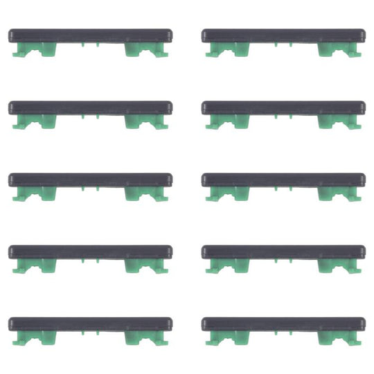 For Honor X40i 10pcs Original Volume Control Button (Black)