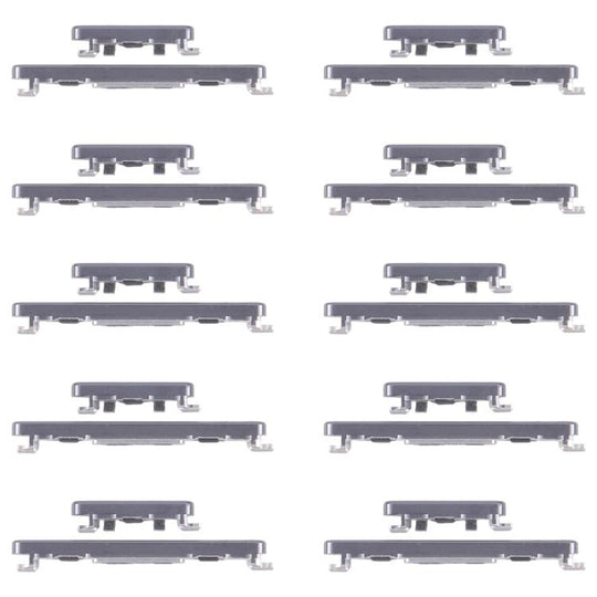For Honor Magic6 Pro 10pairs Original Power Button and Volume Control Button (Black)