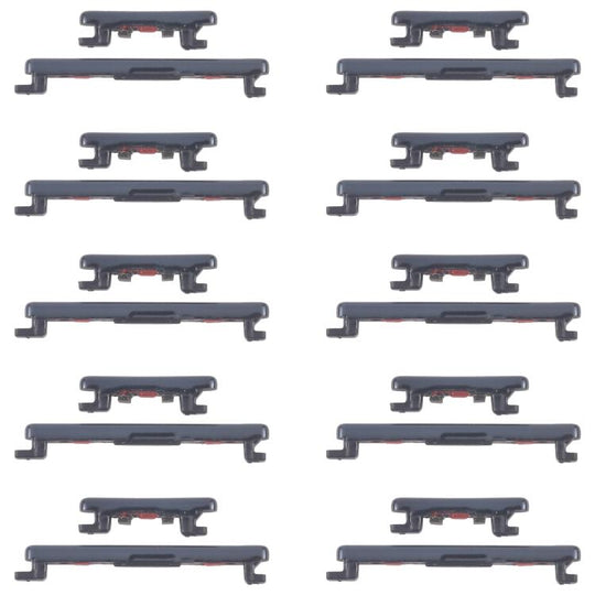 For Honor 200 Pro 10pairs Original Power Button and Volume Control Button (Black)