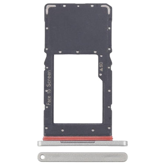 For Lenovo XiaoXin Pad 2024 / Tab M11 / K11 TB330 TB330FU TB330XU WIFI Version Micro SD Card Tray (Silver)