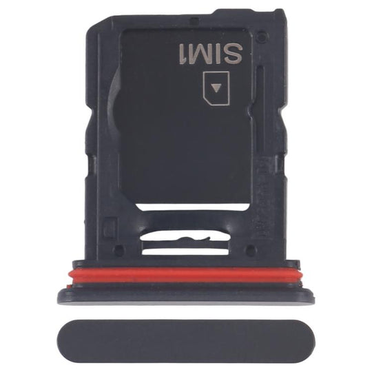 For Sony Xperia 10 VII Original SIM Card Tray + SIM Card Tray / Micro SD Card Tray (Black)
