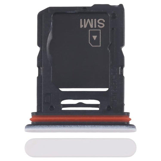 For Sony Xperia 10 VII Original SIM Card Tray + SIM Card Tray / Micro SD Card Tray (White)