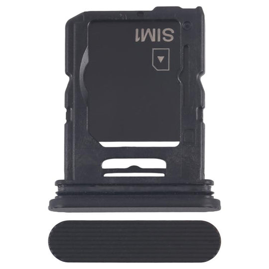 For Sony Xperia 1 VII Original SIM Card Tray + SIM Card Tray / Micro SD Card Tray (Black)