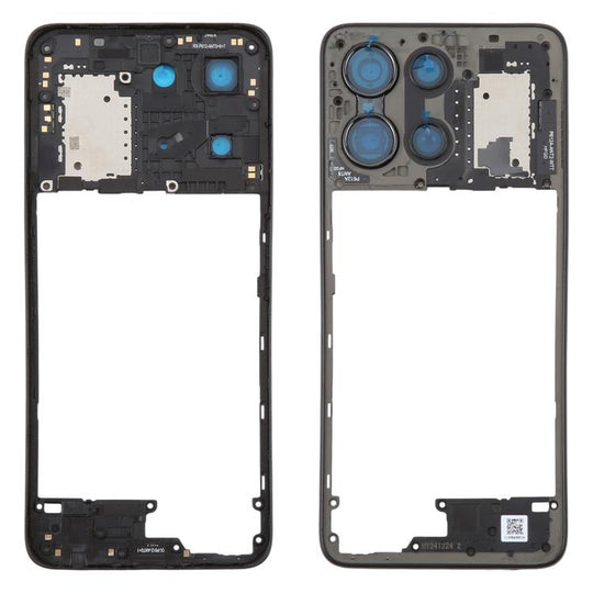 For Motorola Moto G 2025 XT2513 Original Middle Frame Bezel Plate (Grey)