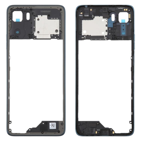 For Motorola Moto G06 Original Middle Frame Bezel Plate (Blue)