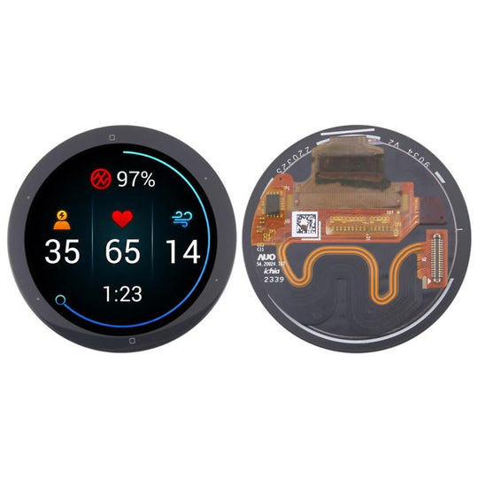 For Garmin Venu 2S Original LCD Screen with Digitizer Full Assembly (White)