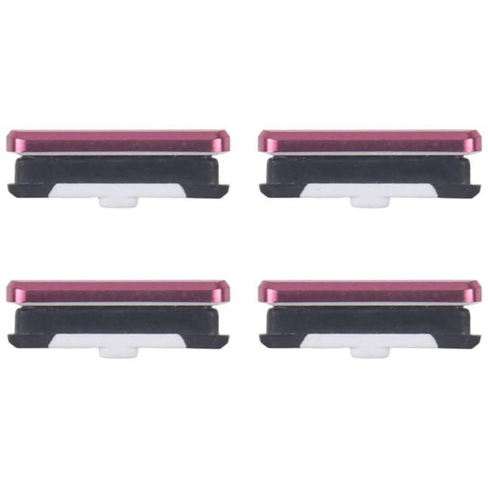 For LG V40 ThinQ / V50S ThinQ 5G 1set Original Power Button + Volume Control Button (Red)